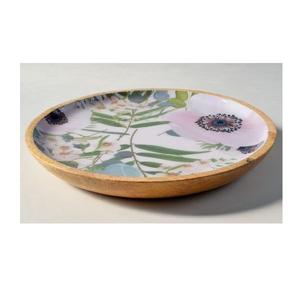 Assiette en bois naturel avec émail imprimé pour la maison et l'hôtel à faible coût assiettes en bois au Design Unique pour le Restaurant - Product Image 6