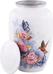 URN การเผาศพน Humming Bird สําหรับเถ้ามนุษย์ URN สําหรับผู้ใหญ่สําหรับงานศพฝังศพ Columbarium หรือโฮมการเผาศพ Urns สําหรับเถ้ามนุษย์ - Product Image 5