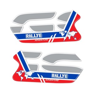 Autocollants de protection latérale 3D sur mesure avec logo pour moto BMW Rallye ADV 1250 GS - Product Image 1
