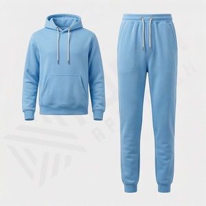 Designer High Quality Oversized Men <b>Tracksuit</b> Custom Streetwear <b>Plain</b> <b>Tracksuits</b> Oversized Pullover Hoodie Men <b>Tracksuit</b> Set - Product Image 1