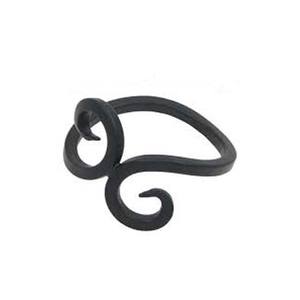 Dernier modèle Vente de gros Araignée argentée Anneau de serviette en métal avec boucle Décoration de table pour dîner de fête de festival - Product Image 4