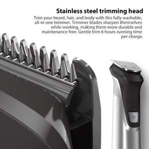 Tondeuse à cheveux professionnelle de haute qualité, lame en acier inoxydable, remplacement, alimentation électrique USB, pour usage domestique avec prise américaine - Product Image 4