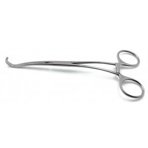 Instrumento quirúrgico de pinza vascular pediátrica diseñado específicamente para procedimientos vasculares delicados en pacientes pediátricos - Product Image 3