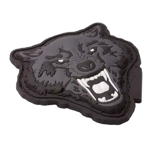 Patch en PVC souple personnalisé pour casquettes, bonnets, sacs, chaussures, vêtements – Étiquette logo gaufrée souple – Fabricant de patchs en PVC - Product Image 2