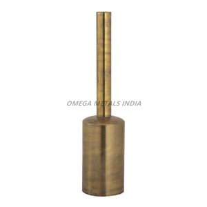 Ensemble de vases en métal personnalisés de couleur bronze élégante avec une forme texturée unique et un design contemporain pour des intérieurs élégants - Product Image 2