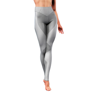 <b>High</b> Mid Long Length Casual Style Yoga <b>Leggings</b> <b>Tummy</b> <b>Control</b> Women's Active Fitness <b>Leggings</b> - Product Image 1