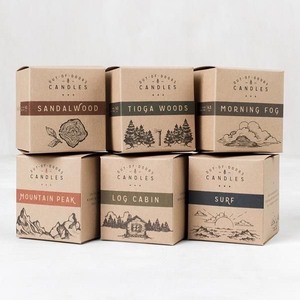 Personalizado Kraft Ventana Mailer Brillante Laminación Ecológica Pizza Blade Cartige Lip Balm Essentials Caja de Exhibición Belleza Bienestar - Product Image 3