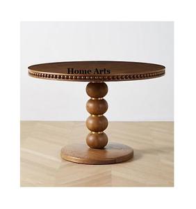 Soporte de dulces de pastel de madera de la mejor calidad Diseño clásico Soporte de pastel de dulces de forma Redonda al precio más bajo - Product Image 3