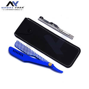 Navaja de Afeitar Clásica Profesional de Hoja Recta, Calidad de Salón, Navaja de Afeitar de Hoja Recta con Bolsa de Almacenamiento de Cuero PU - Product Image 6