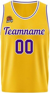 ชุดบาสเก็ตบอลแบบซับลิเมชั่นไล่เฉดสีน้ำเงินขาวลายคลื่น เสื้อเจอร์ซีย์และกางเกงขาสั้น - Product Image 6