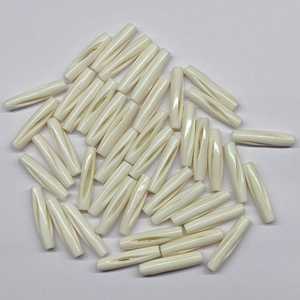 Perles en bois naturel fabriquées à la main sur mesure Bone Jewelry Designs pour terreux Home Decor - Product Image 4