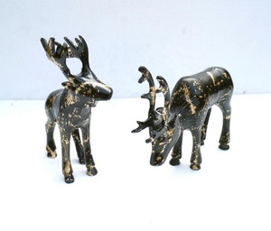 ของตกแต่งบ้านทำจากโลหะโบราณหรูหรารูปแกะสลักสัตว์ขนาดเล็กแกะสลักแบบกำหนดเองมีหลายดีไซน์คุณภาพสูงและราคาไม่แพง - Product Image 2