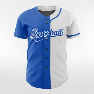 Camiseta de Béisbol con Cuello Redondo, 100% Poliéster, Estampada, Antibacteriana, Color Personalizado, Uniforme de Béisbol para Adultos, 160g - Product Image 5