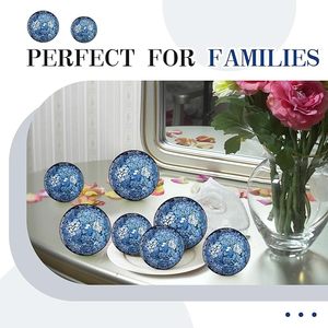 Increíble Esfera de vidrio de mosaico, diseño creativo, bolas decorativas de vidrio para el hogar, artesanías, adornos de bolas doradas, decoración del hogar para regalo - Product Image 2