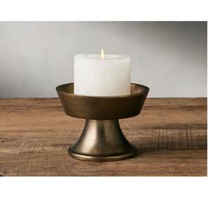 Support de bougie en laiton et aluminium fait main, personnalisé, finition haut de gamme, style moderne, décoration d'intérieur haut de gamme - Product Image 5