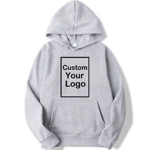 Fabricantes personalizados Hombres Oversized Heavyweight Cotton Drop Shoulder Blank Cropped Basics Cotton Blended Pullover Hoodie para hombres - Product Image 3