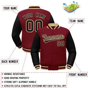 Super qualité hommes élégant Letterman Vintage vestes conception Unique toile manteaux hiver haute couture collège Baseball veste - Product Image 2