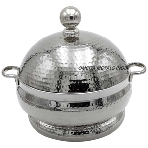 Casserole et chauffe-plats en acier inoxydable au design élégant pour la cuisine arabe Casserole à chaud pour le Moyen-Orient - Product Image 5