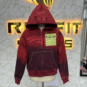 Meilleures ventes, votre propre logo, sweat à capuche à fermeture éclair le plus demandé, imprimé en relief, fabriqué en usine, prix bas, sweat à capuche pour hommes, sweat à capuche pour hommes - Product Image 1