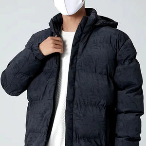 Chaqueta bomber de cuero personalizada directa de fábrica para hombre, transpirable e impermeable, estilo Hip Hop para invierno, precio al por mayor - Product Image 1