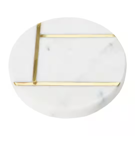 Marble <b>Mug</b> Coaster Wedding Gifts Stone Cup <b>Holders</b> and Gray Marble Mats & Pads Coaster Polished Party Decorative Drink - Product Image 5