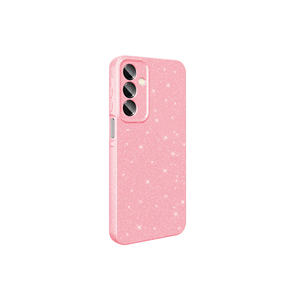 Étui en silicone liquide souple de style Ins pour Samsung Galaxy A16, avec protection d'appareil photo, effet pailleté et électroplaqué de luxe, couleur Lilas - Product Image 5