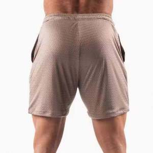 Shorts de malla transparente con cordón ajustable para hombre, shorts de verano de secado rápido, shorts de malla transparentes para hombre, cómodos, servicio OEM - Product Image 3