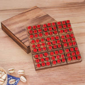 Raintree <b>Wooden</b> Sudoku <b>Puzzle</b> Game Classic Brain Teaser Mind Challenge Family Fun Skill Educational Tabletop Toy - Product Image 5