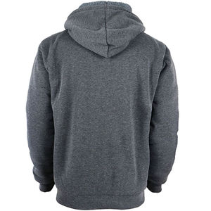 Sudadera con Capucha para Jóvenes, Otoño, Cálida, con Cierre Completo, 100% Algodón, Chaqueta de Felpa, Holgada, Transpirable, con Diseño Bordado en Relieve - Product Image 2