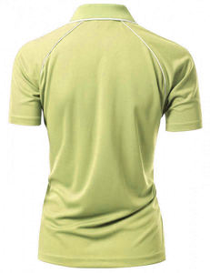 Camiseta de Golf de Manga Corta para Mujer, Transpirable, Informal, Ligera, de Tela Jersey, con Logotipo Personalizado Bordado - Product Image 6