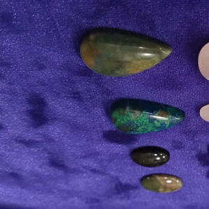 Piedras Preciosas de Alta Calidad, Cabujones Planos, Ovalados, Ágata/Jaspe/Jade/Cristal/Lapislázuli Semi Naturales, 20% de Descuento y Regalo de Año Nuevo - Product Image 5