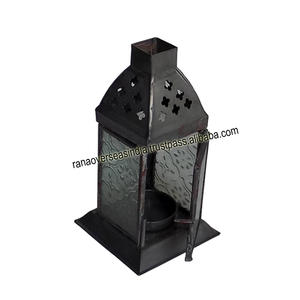 Linternas decorativas de velas de té de hierro de nuevo diseño para el hogar, sala de estar, dormitorio y restaurante - Product Image 4