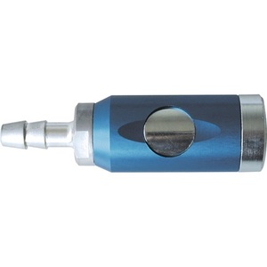 Raccord de sécurité DN 7.4 avec buse en acier galvanisé, tuyau NBR blanc, LW 13 EWO, accessoires et pièces pour outils pneumatiques - Product Image 1