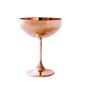 Standing Cup Luxury Stainless Steel Wine Goblets Champagne Glass Beer Glass Wine Glass For Bar Accessories