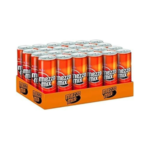 Refrescante Bebida Carbonatada Al Por Mayor Mezzo Mix Naranja PET 12x1L Cola Alta Calidad - Product Image 5