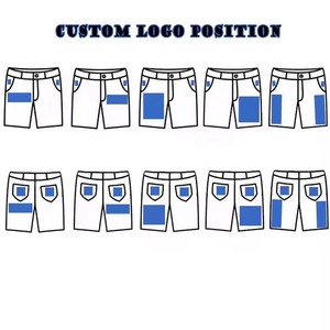 <b>Men's</b> Vintage Acid Wash Faded 100% Cotton Solid Streetwear <b>Shorts</b> High Quality Eco-Friendly Thick Drawstring Applique <b>Patch</b> - Product Image 6