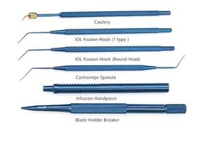 Juego de 21 Piezas de Instrumentos Oftálmicos de Titanio para Cataratas, Instrumentos de Cirugía de Implante de Lentes Intraoculares, Portaagujas - Product Image 3