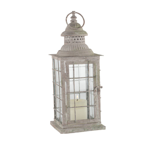 Linterna de vela de madera de diseño antiguo con Base de Metal Linterna colgante moderna de alta calidad Forma cilíndrica Hecho a mano al por mayor - Product Image 5
