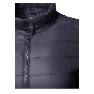 Veste matelassée personnalisée pour femmes avec logo, imperméable, respirante, à capuche, 100% polyester, haute qualité, service OEM, prix de gros - Product Image 6