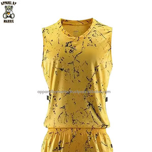 Conjunto de Uniforme de Baloncesto Ligero con Tela que Absorbe la Humedad, Uniforme de Equipo Personalizado para Prácticas, Entrenamientos y Juegos en Venta - Product Image 3