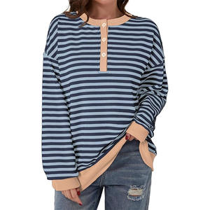 Sudadera extragrande de manga larga para mujer, ropa de abrigo moderna de mezcla de algodón cálido para clima frío - Product Image 1