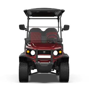 Toptan 48v elektrikli Mini Clubcar 4x4 simge 4 koltuk 2024 Golf arabaları 72v satılık