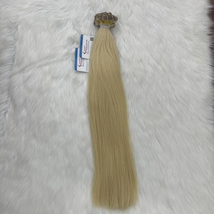 Extensiones de cabello humano vietnamita Rubio de alta calidad al por mayor Tape-In estilo dibujado doble onda natural - Product Image 6