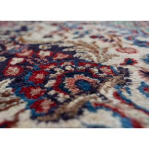 Aalam Hand Knotted <b>Wool</b> Rugs <b>Red</b> Orange Medallion Abstract Rectangle Hallway Patterns 3D Viscose Room Rug-Pae-5850 for Home Use - Product Image 3