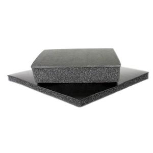 Panneau acoustique en caoutchouc à 3 couches, isolation phonique 34 STC, 1,37 m x 1,83 m, épaisseur 1 pouce, classe d'incendie 82C - Product Image 3