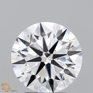 3 CT IGI Diamantes cultivados en laboratorio sueltos Forma redonda Diamante de laboratorio blanco F VS1 para anillo de compromiso o fabricación de joyas - Product Image 1