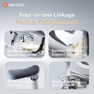 <span class=keywords><strong>Silla</strong></span> de Oficina Ergonómica <span class=keywords><strong>SIHOO</strong></span> C500, <span class=keywords><strong>Silla</strong></span> Ejecutiva de Lujo con Malla, <span class=keywords><strong>Silla</strong></span> de Jefe con Reposabrazos Ajustables en 6D, <span class=keywords><strong>Silla</strong></span> de Gerente - Product Image 3