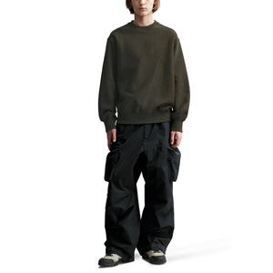 High Quality Plain Winter Regular Fit Embroidered Cut Out Custom Logo Sweatshirt Pullover Sweater Men Made in Pakistan - Product Image 5