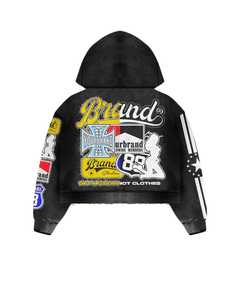 OEM 2 piezas Set pullover Streetwear Unisex Sun Faded Flare Pantalones de chándal Sudadera con capucha lavada Blank Acid Wash Hoodies Set Custom Chándal - Product Image 4