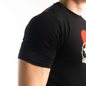 T-shirt Homme Personnalisé Écologique Respirant Séchage Rapide pour Entraînement Sportif, 300 Grammes, 100% Coton, Impression Sérigraphique – Vente en Gros - Product Image 3